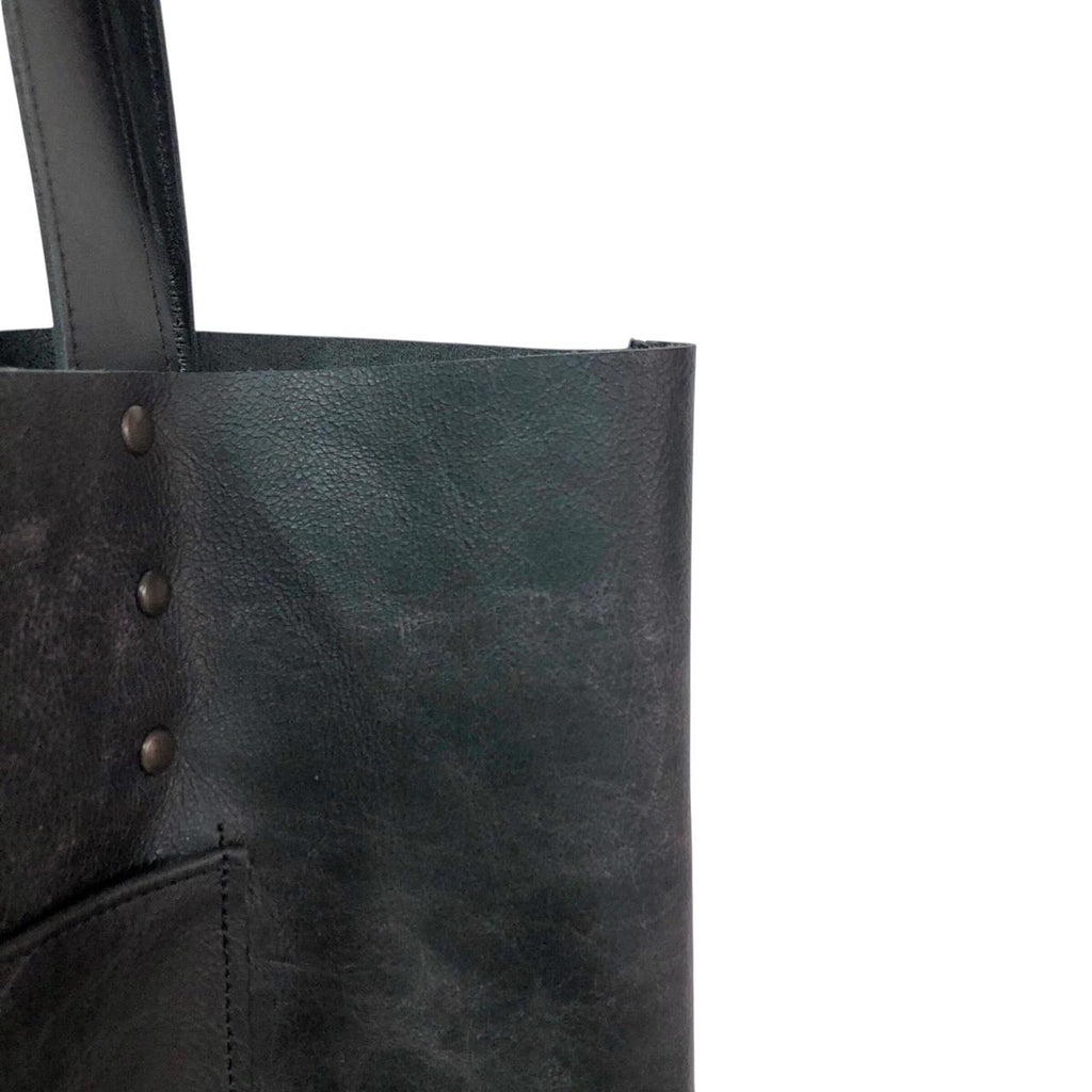 Tote Simple Negro Print