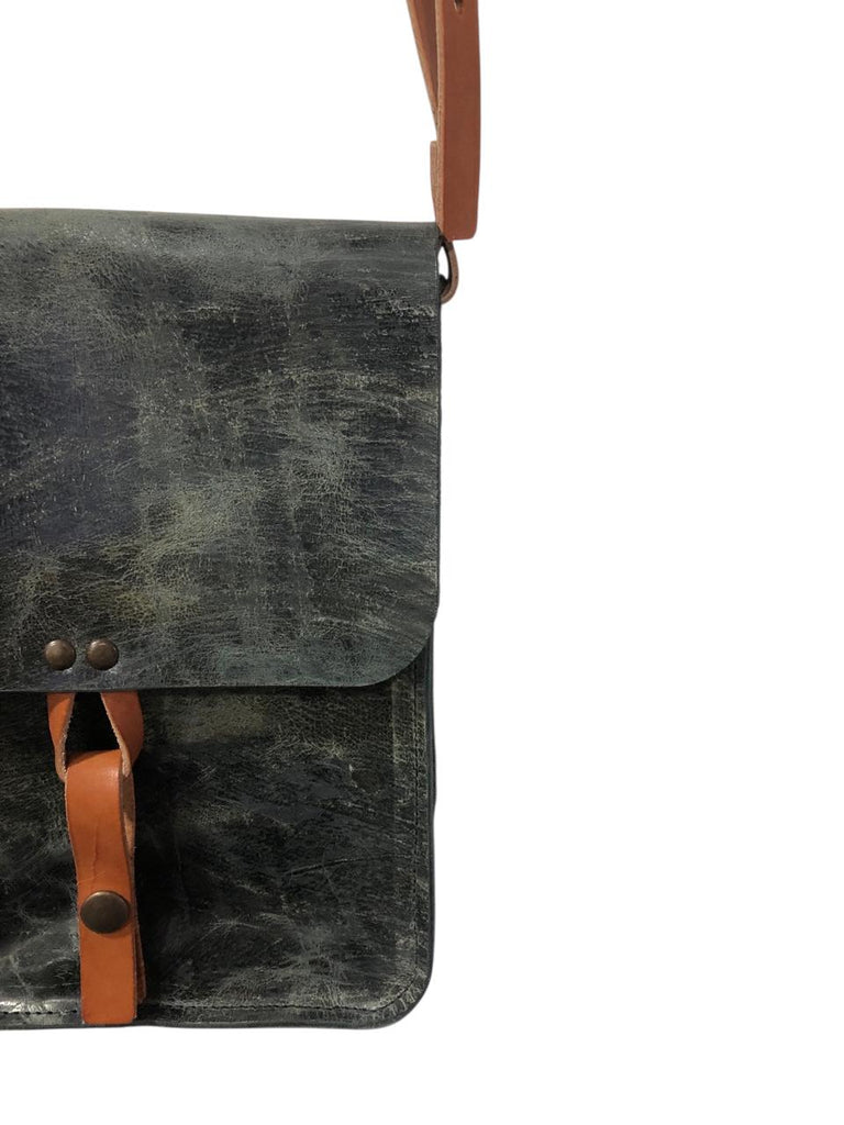 Bolso Vagabundo Negro Marmoleado