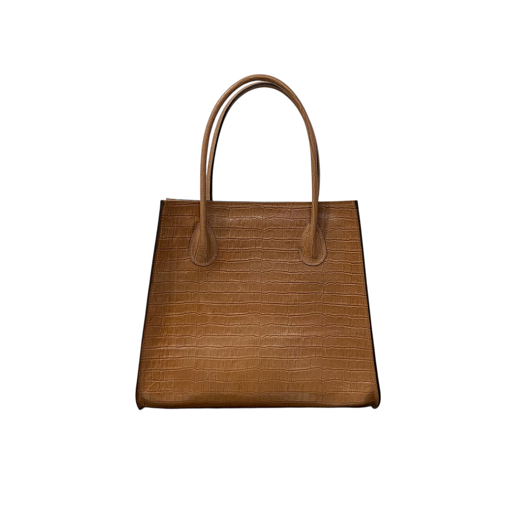 Bolso Leonora Caramelo Print