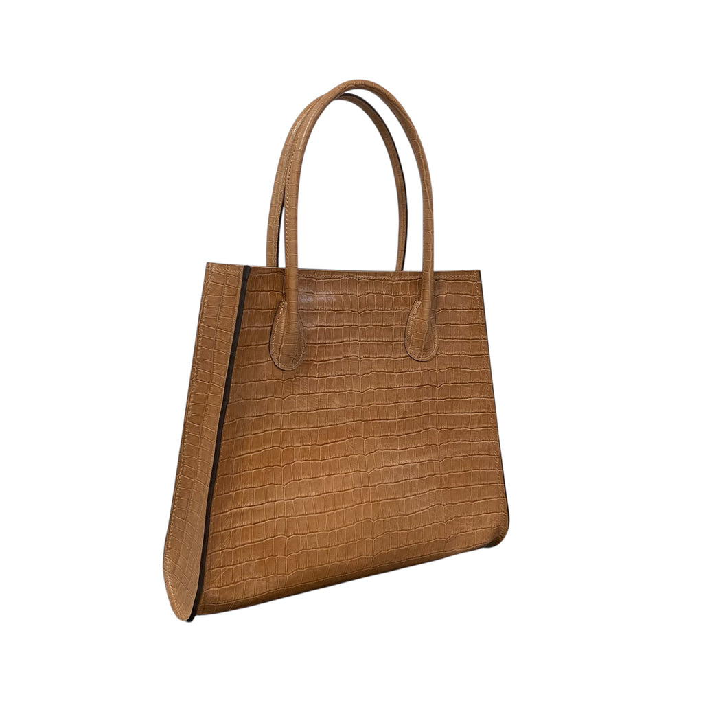 Bolso Leonora Caramelo Print