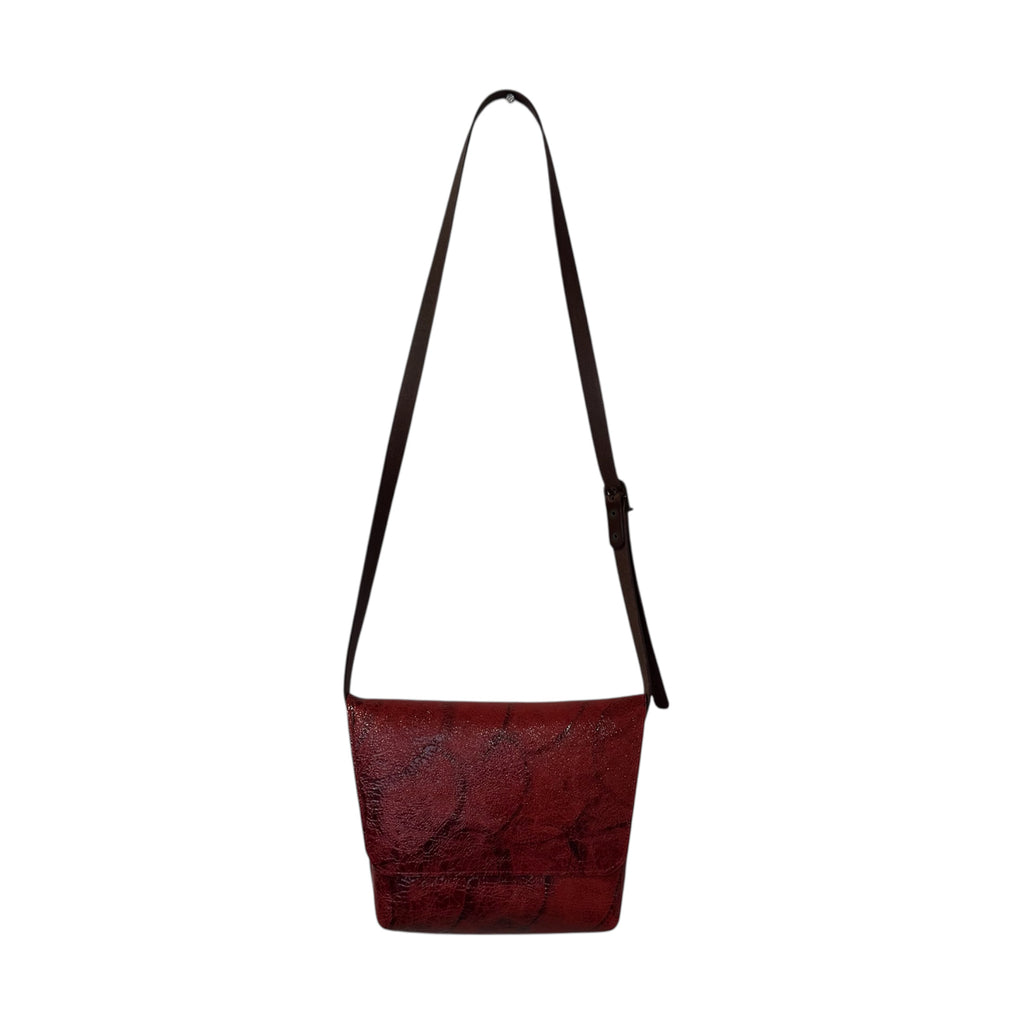 Bolso Nómada Rojo Encerado