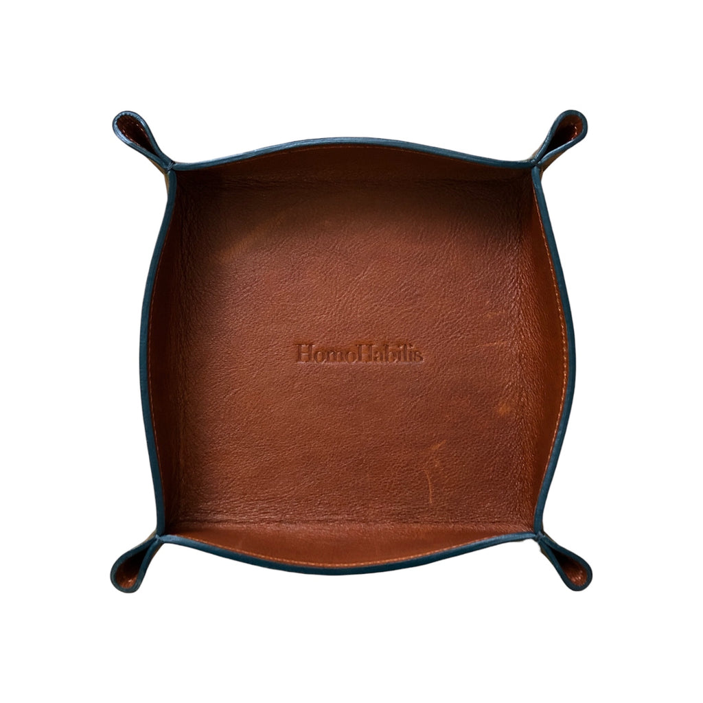 Vaciabolsillos Mediano Caoba-Verde