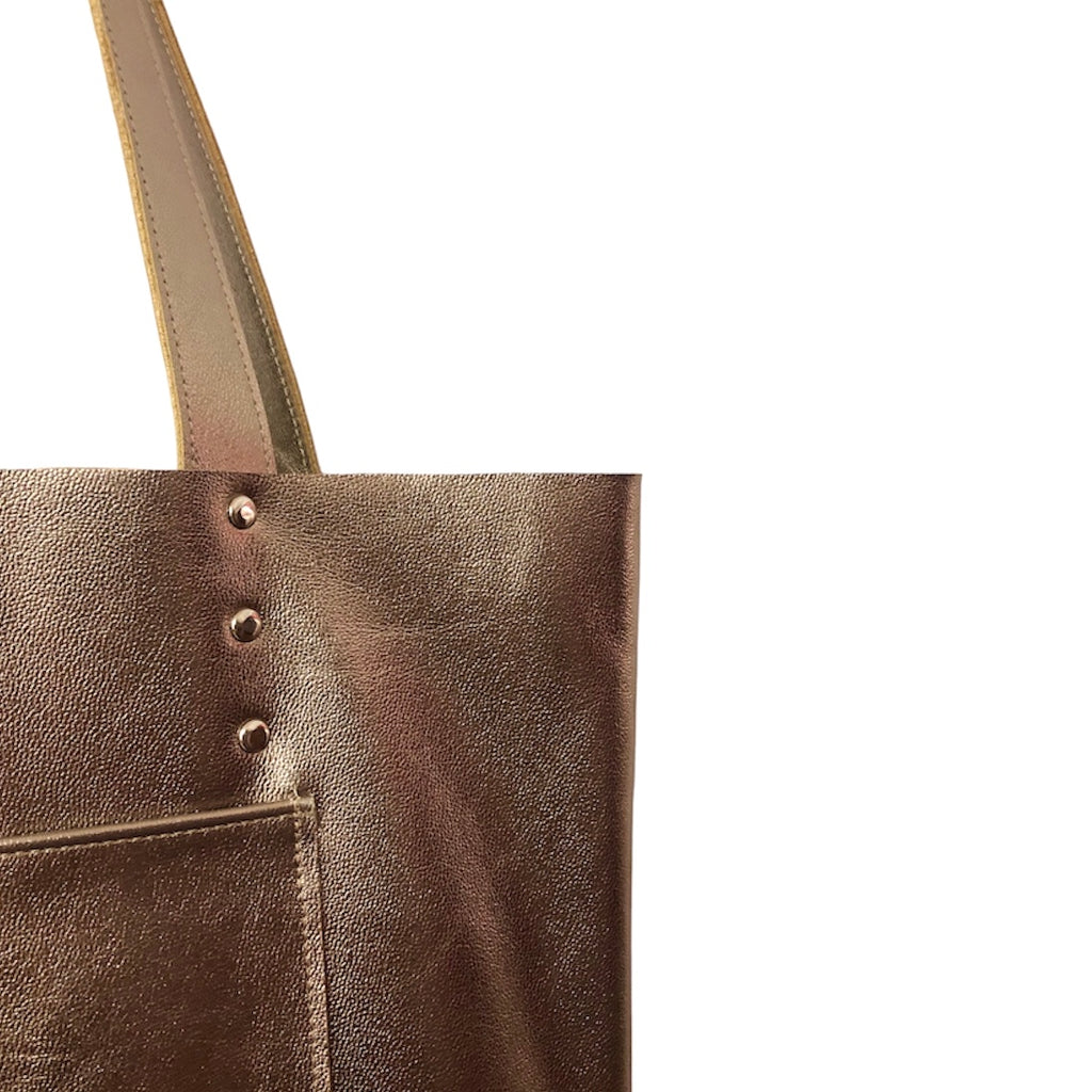 Tote Simple Dorada