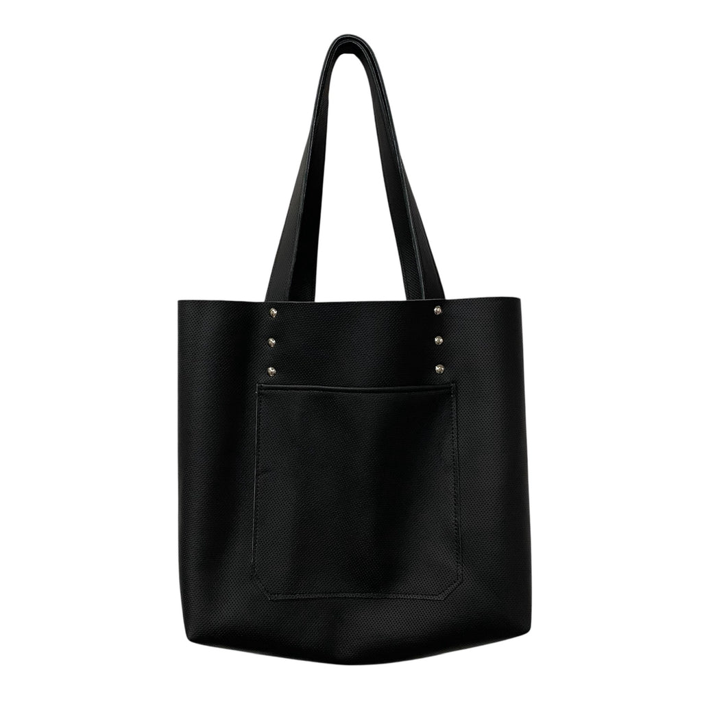Tote Simple Negro Textura