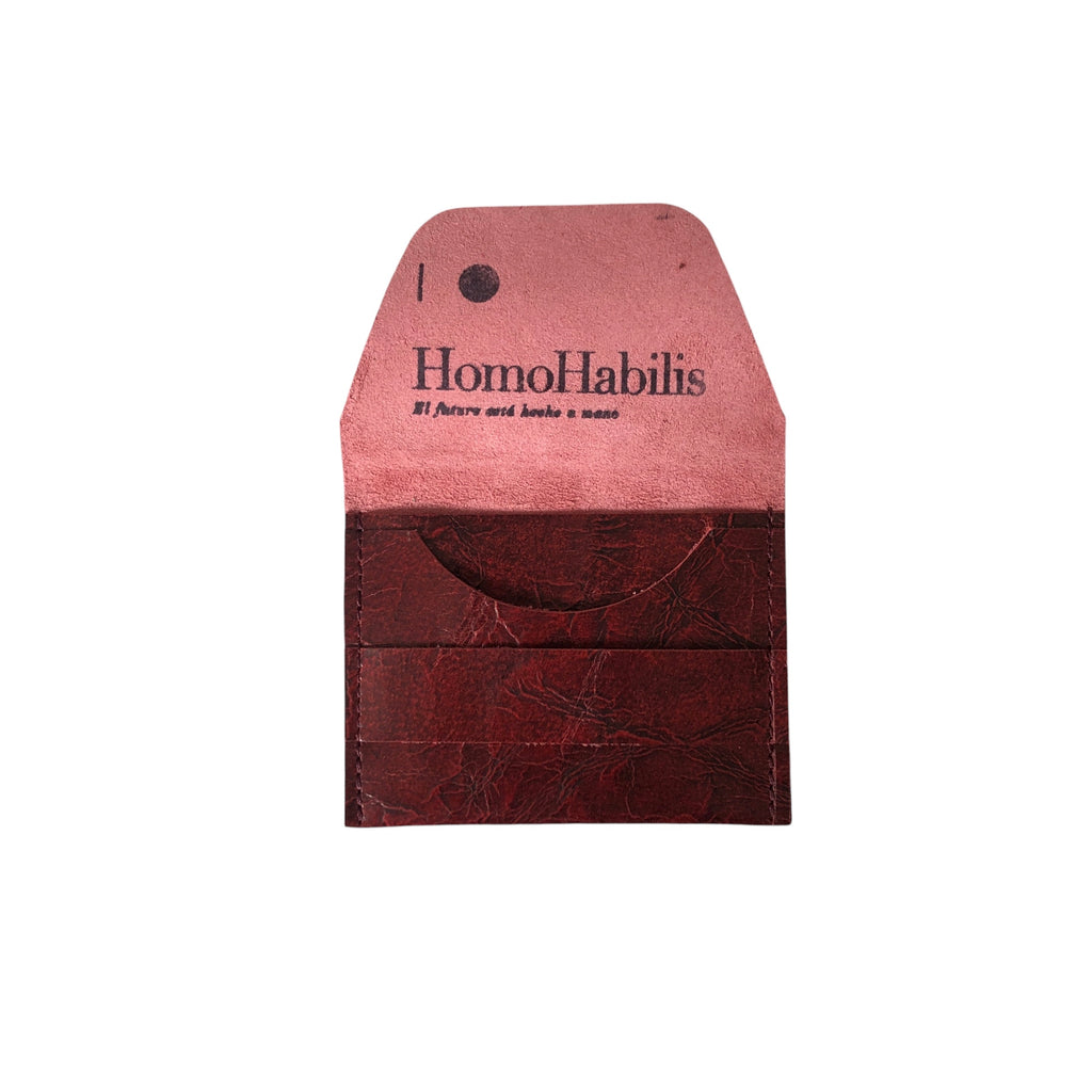 Tarjetero HH Rojo Mármol