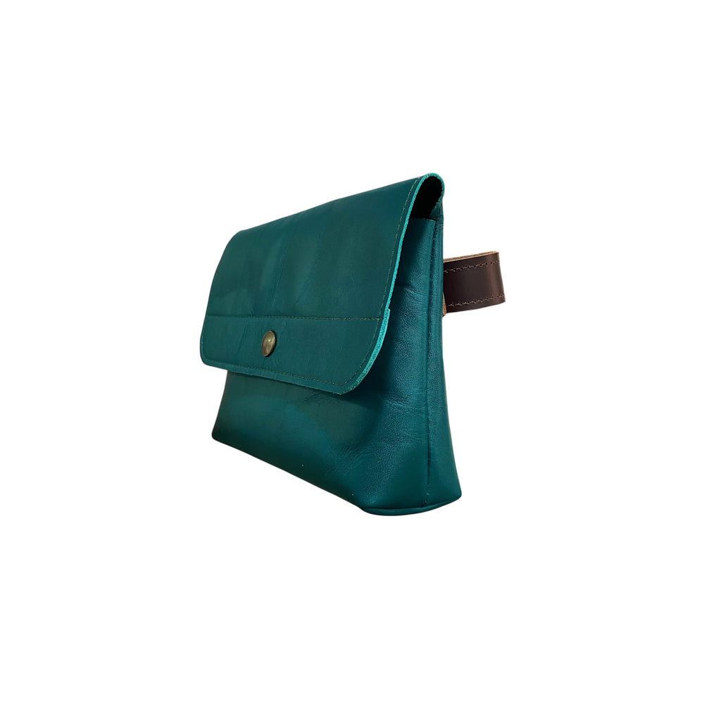 Cangurera Allan Azul Aqua