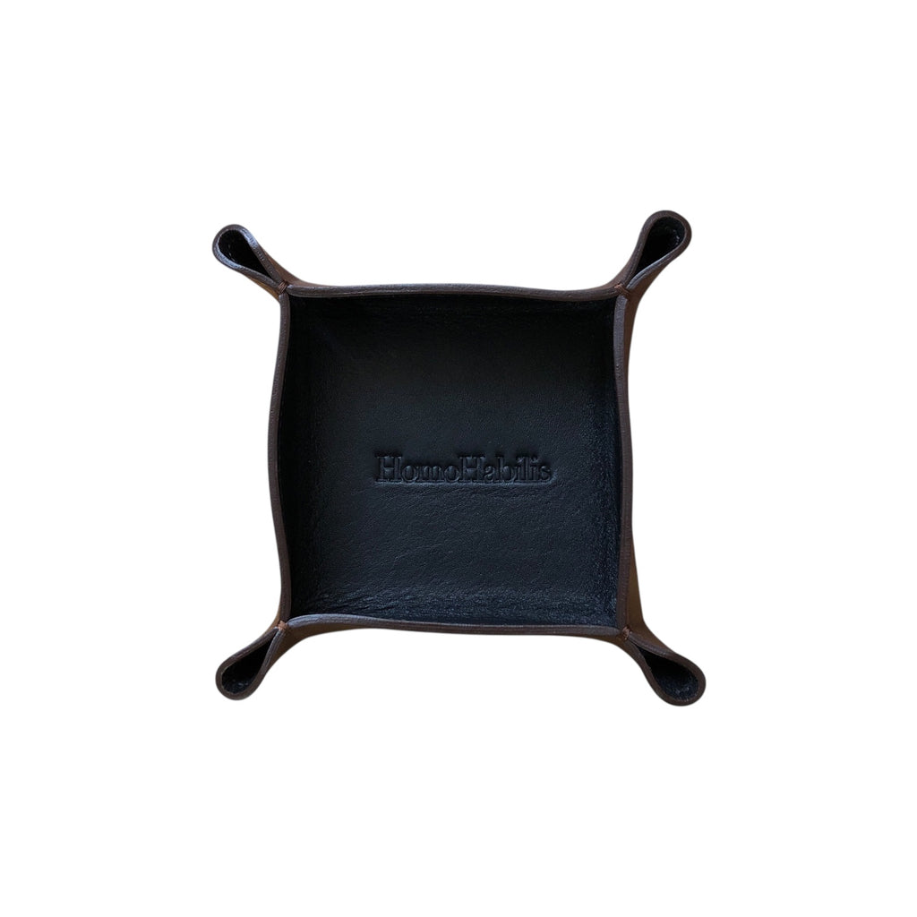 Vaciabolsillos Chica Negro - Caoba