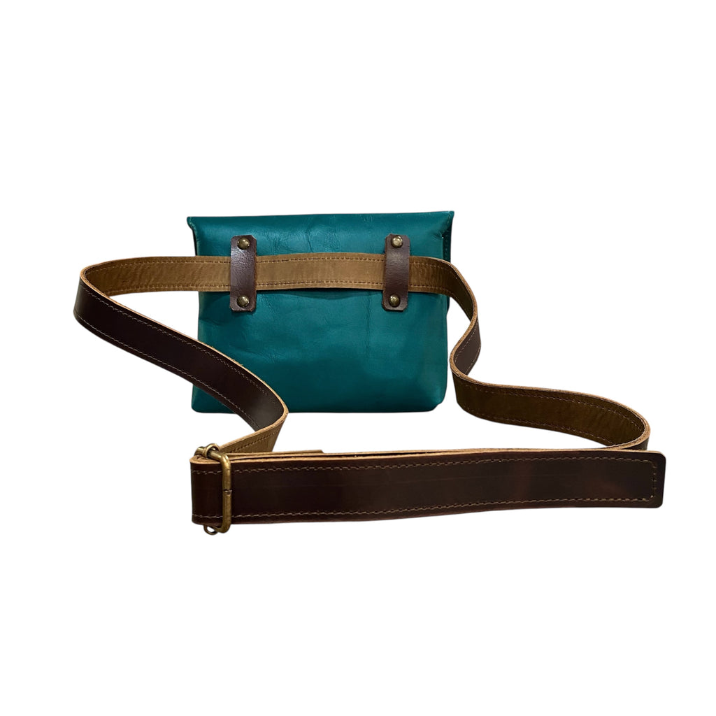 Cangurera Allan Azul Aqua