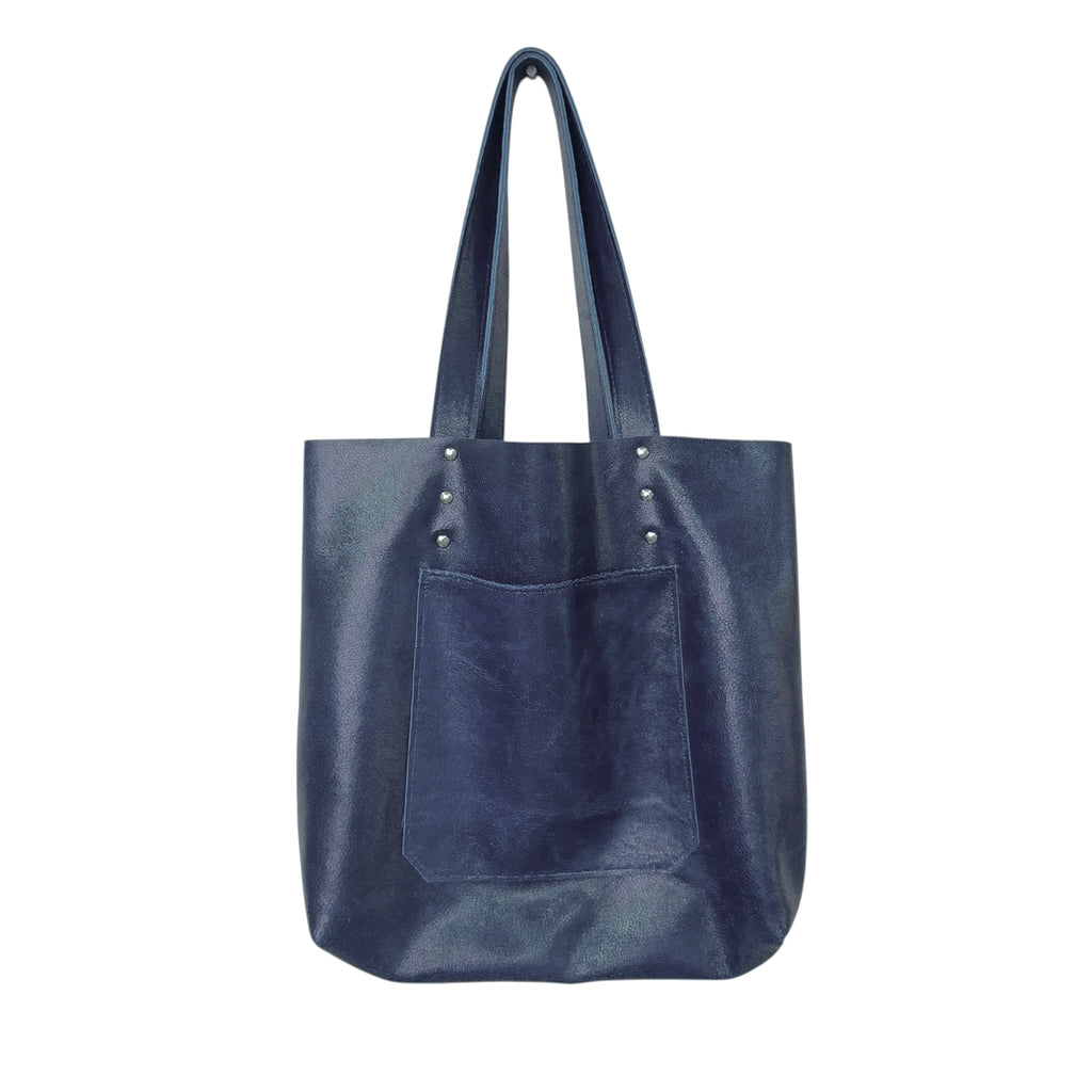 Tote Simple Azul Rey
