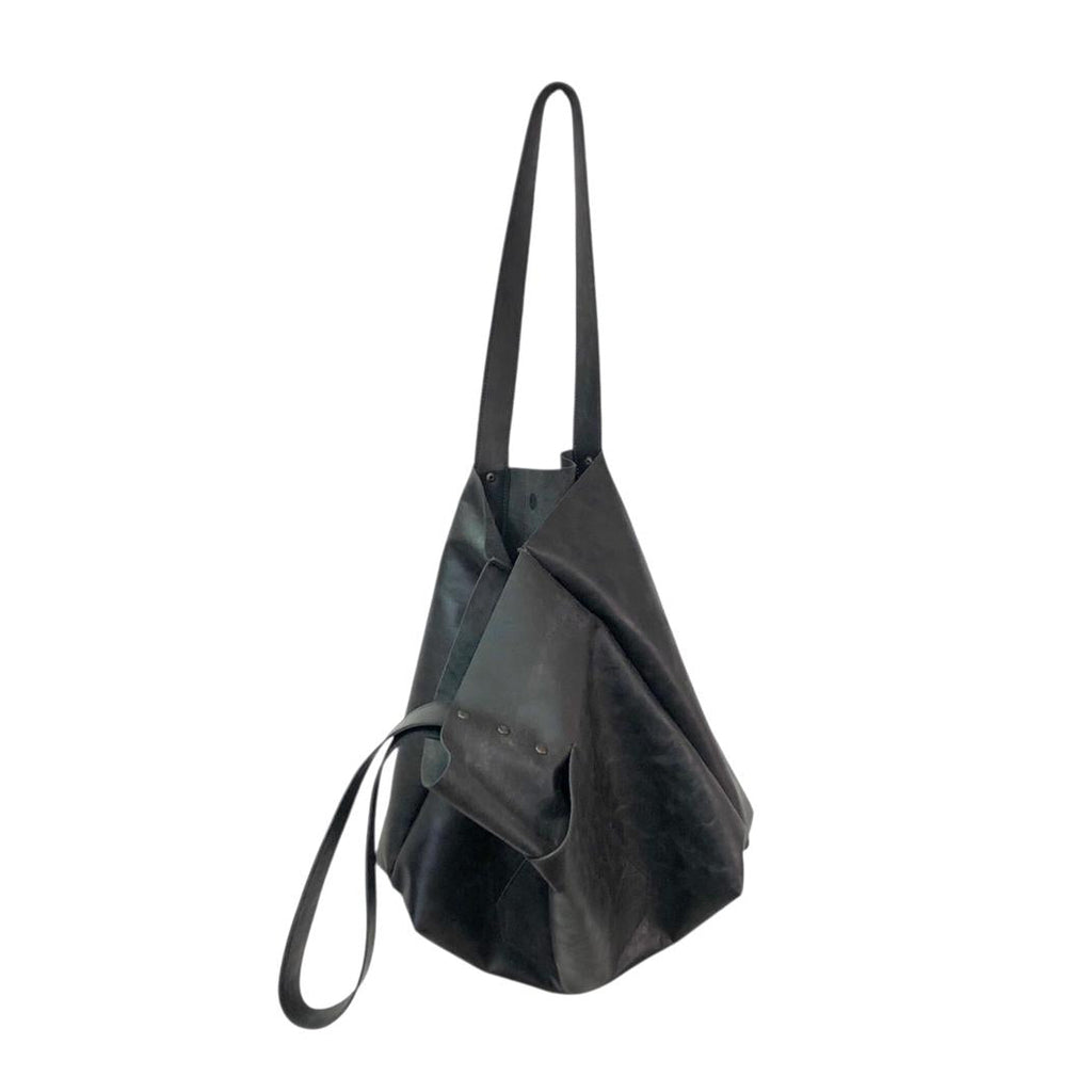 Tote Simple Negro Print