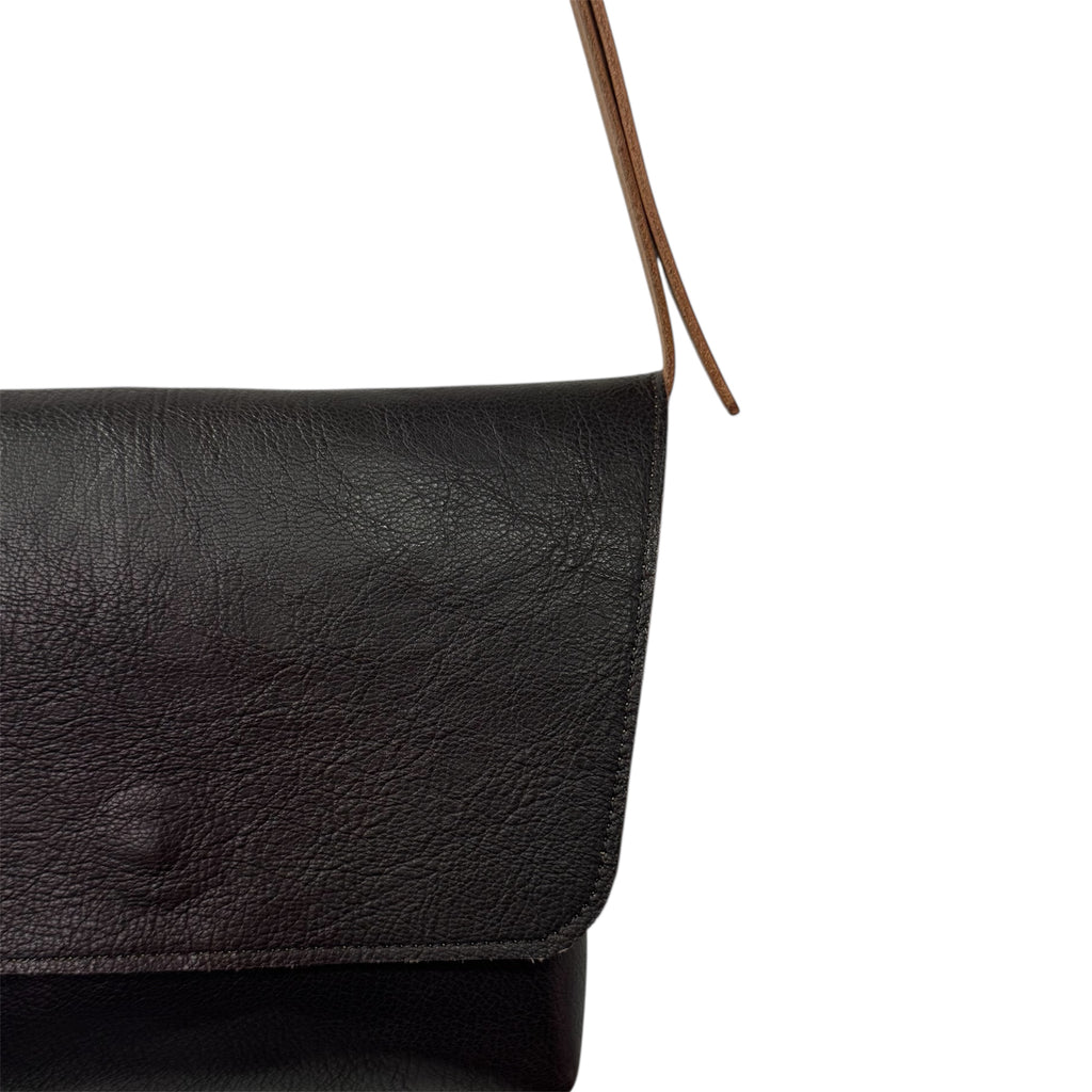 Bolso Nómada Marrón / Amarillo