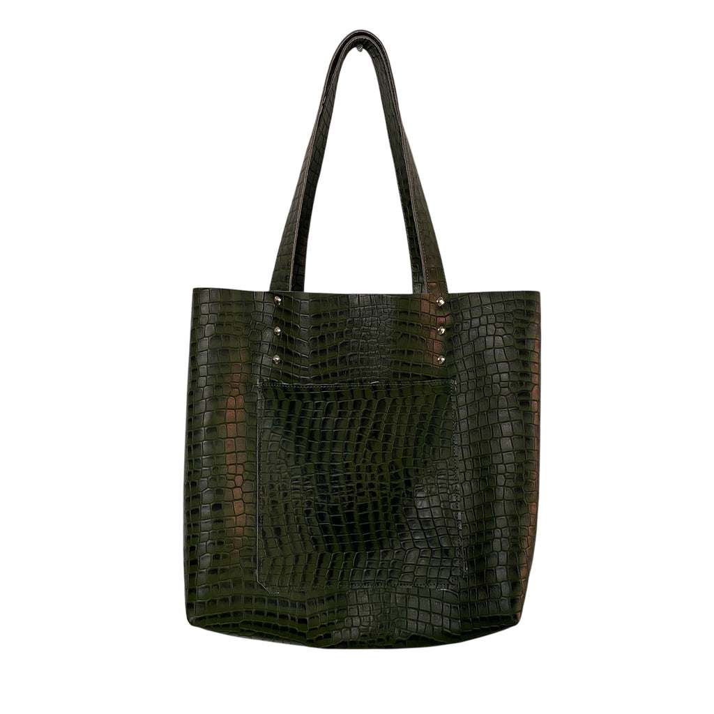 Tote Simple Verde Print