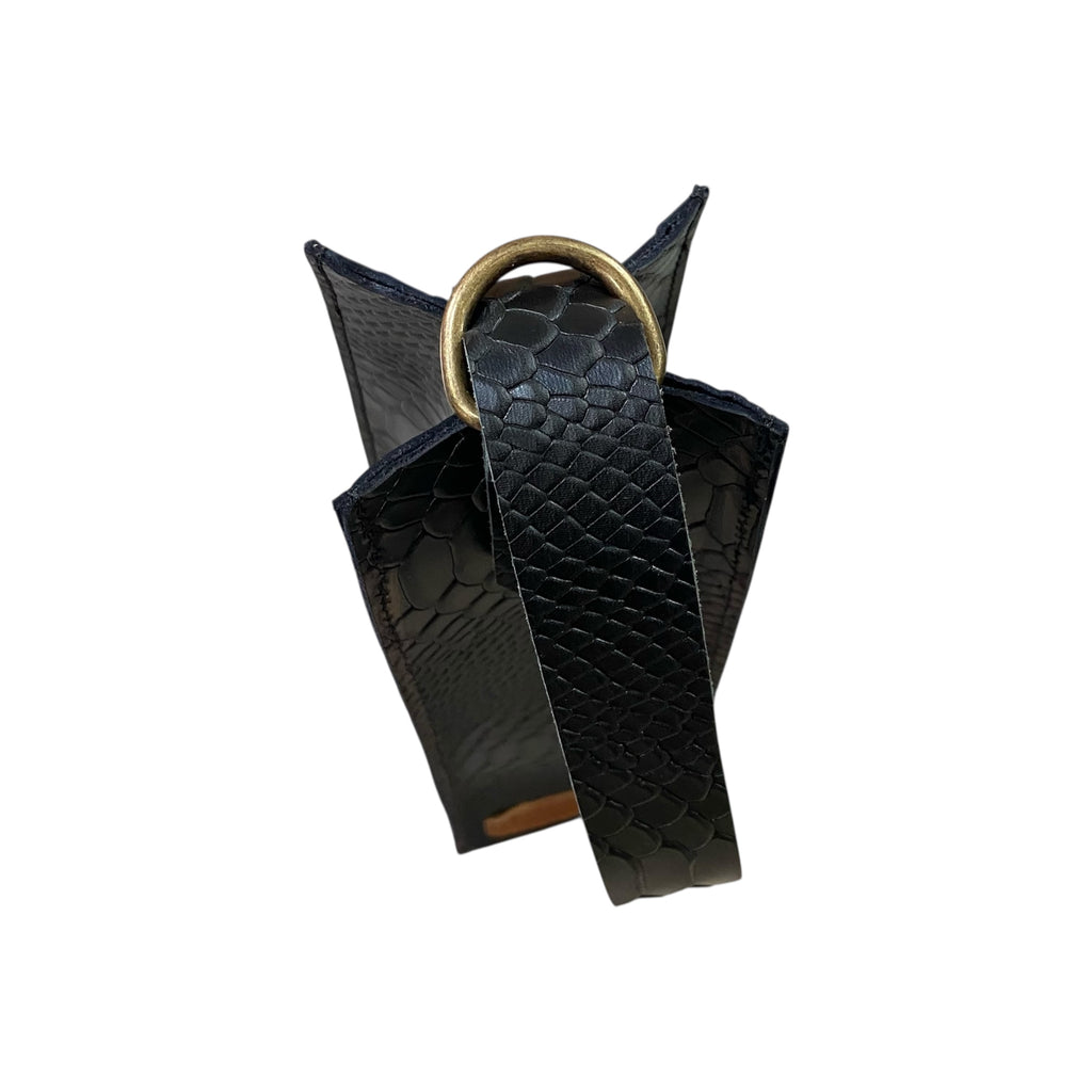 Porta Vino Print Negro