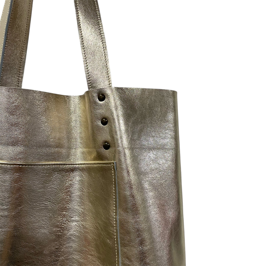 Tote Simple Oro Espejo