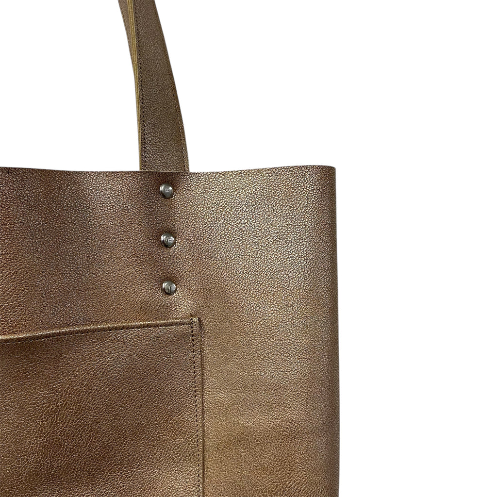Tote Simple Destello Rosa
