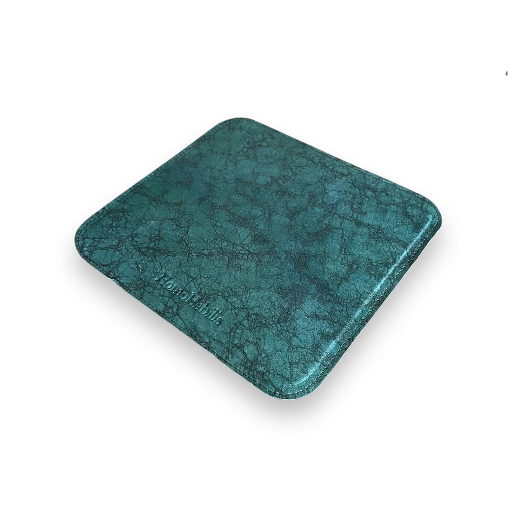 Mouse Pad Verde Marmoleado