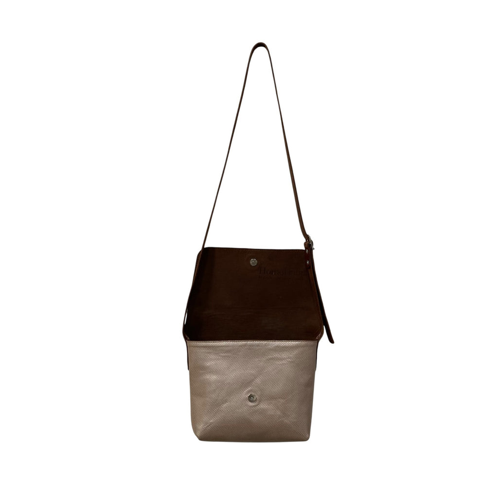 Bolso Nómada Oro Rosa Textura