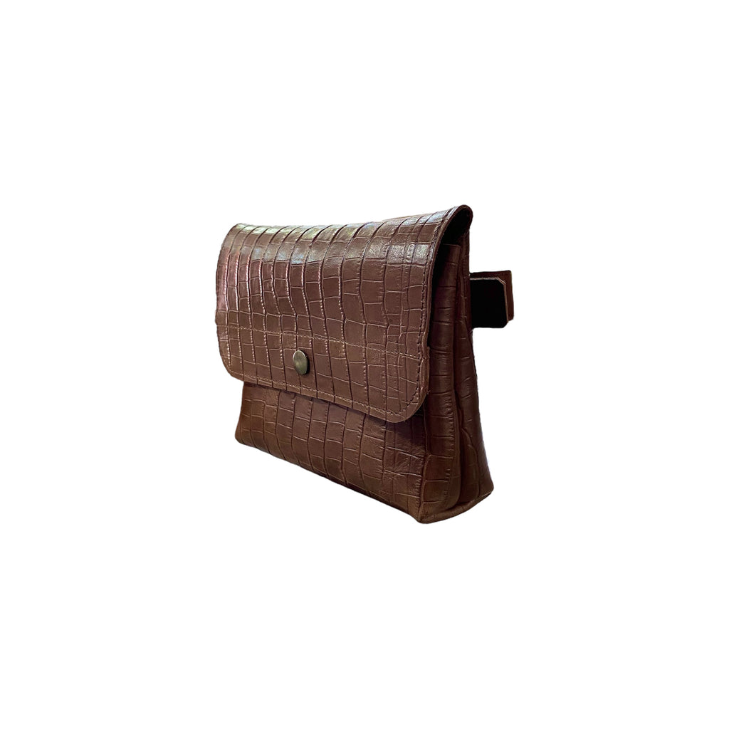 Cangurera Allan Café Print